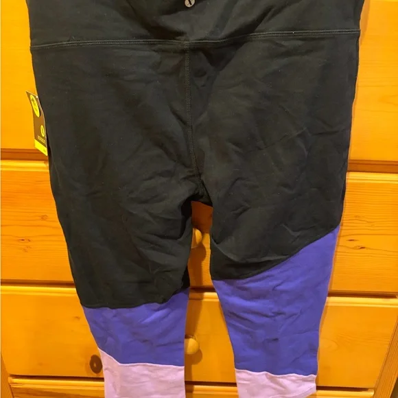 Brand new Women’s large black and Purple Leggings - Picture 3 of 6